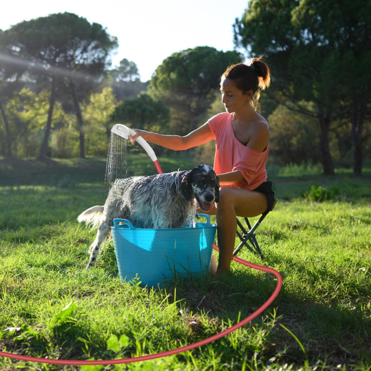 Hand Held Showerhead with 3.5M Hose, Portable Spray Shower Head, High Pressure with ON/Off Switch