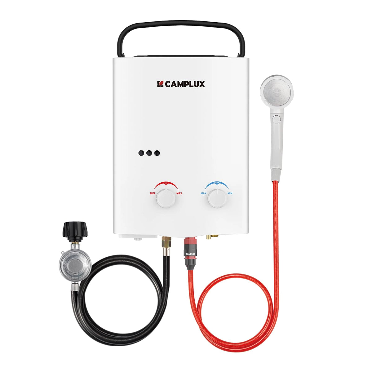 camplux ay132 portable hot water systems white