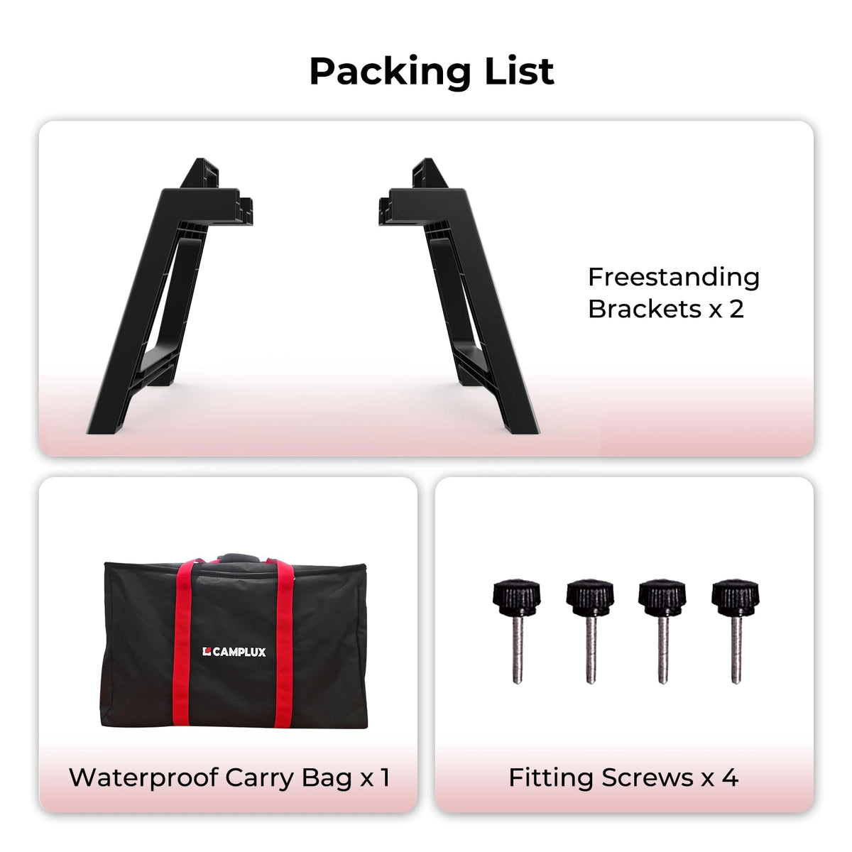 Camplux ST132 Freestanding Stand & Carry Bag for AY132 Series